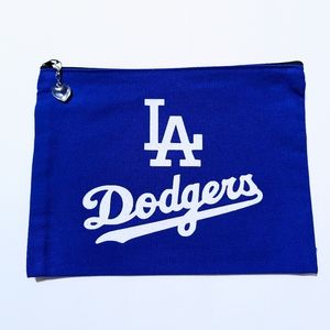 Dodgers makeup bag